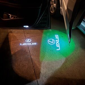 Lexus puddle shadow light door ghost 2000-2025 brand new X two lights
